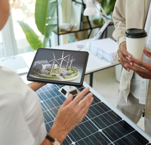 Utility scale solar renewable energy projects